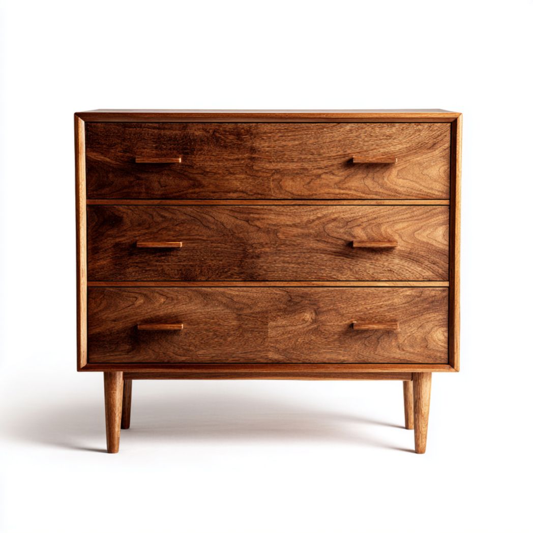 Wooden Storage Drawer Cabinet – Suitable for Bedroom or Living Room – Made from Composite Materials – 80 x 45 x 70cm