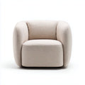 Fabric Armchair for Living Room Seating – Polyester and Wood – 75 x 80 x 85cm
